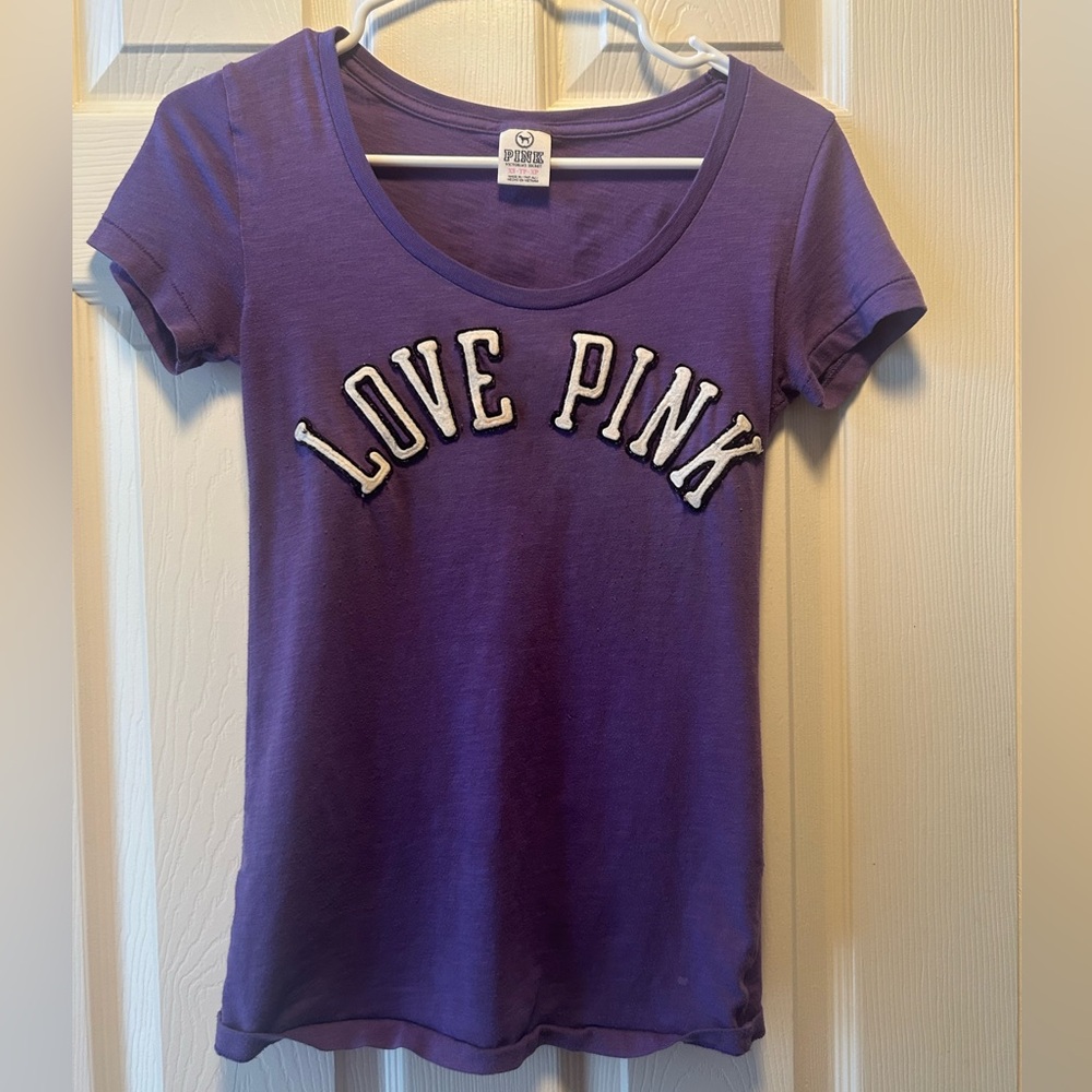 ✨Victoria's Secret Purple Short Sleeve Tee
